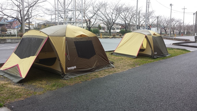 パワーズさいたま店小川キャンパルテント展示しています。２０１5