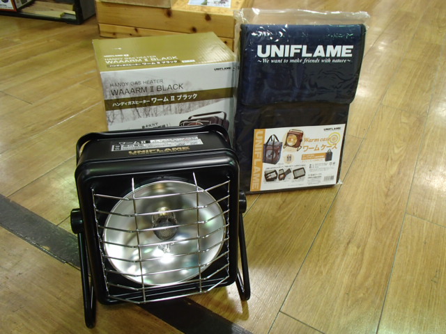 S.R.C.新宿店】UNIFLAME ハンディガスヒーターワームⅡブラック 入荷 ...